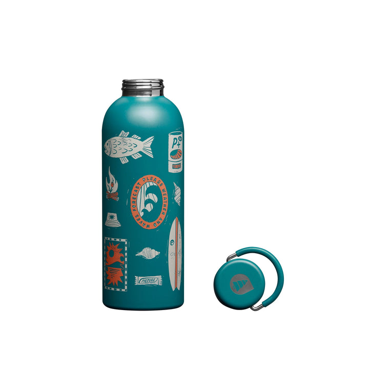 Hampton Bottle - BPA free Stainless Steel Cutlery Picture Organic