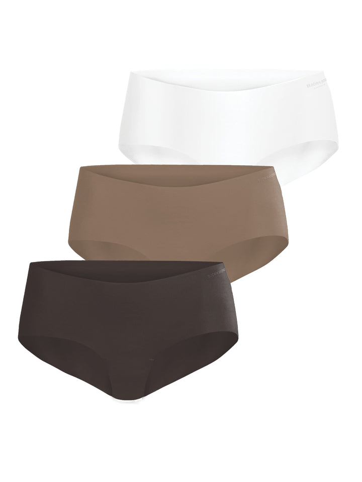 Invisible Hipsters 3-pack Underwear Björn Borg Brown XS
