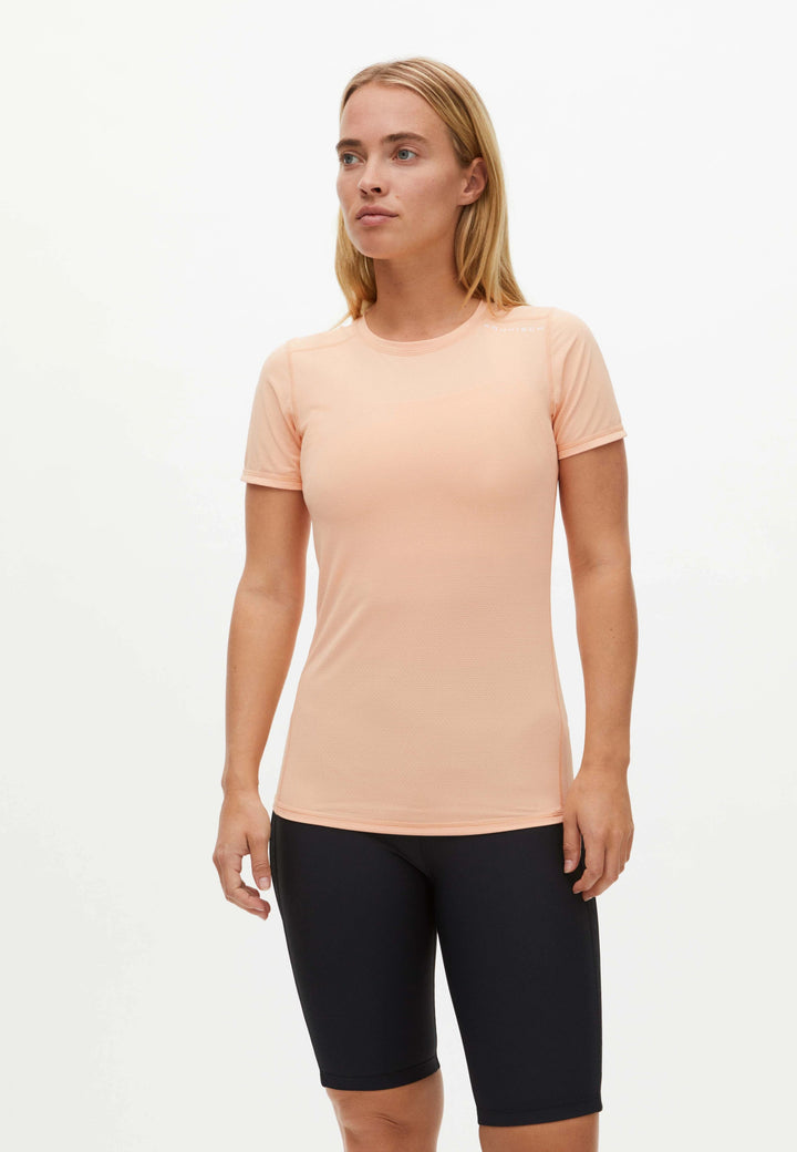 Jacquard Tee - Recycled polyester Shirt Röhnisch Prairie Sunset S