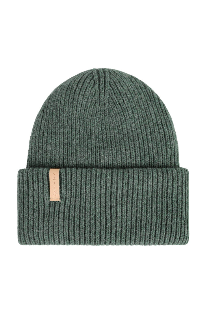 Kajo Beanie - Recycled Lamb's Wool & Recycled Polyamide Headwear VAI-KØ Pine Green