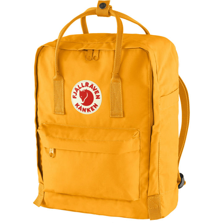 Fjällräven Kånken Backpack - Vinylal Warm Yellow Bags