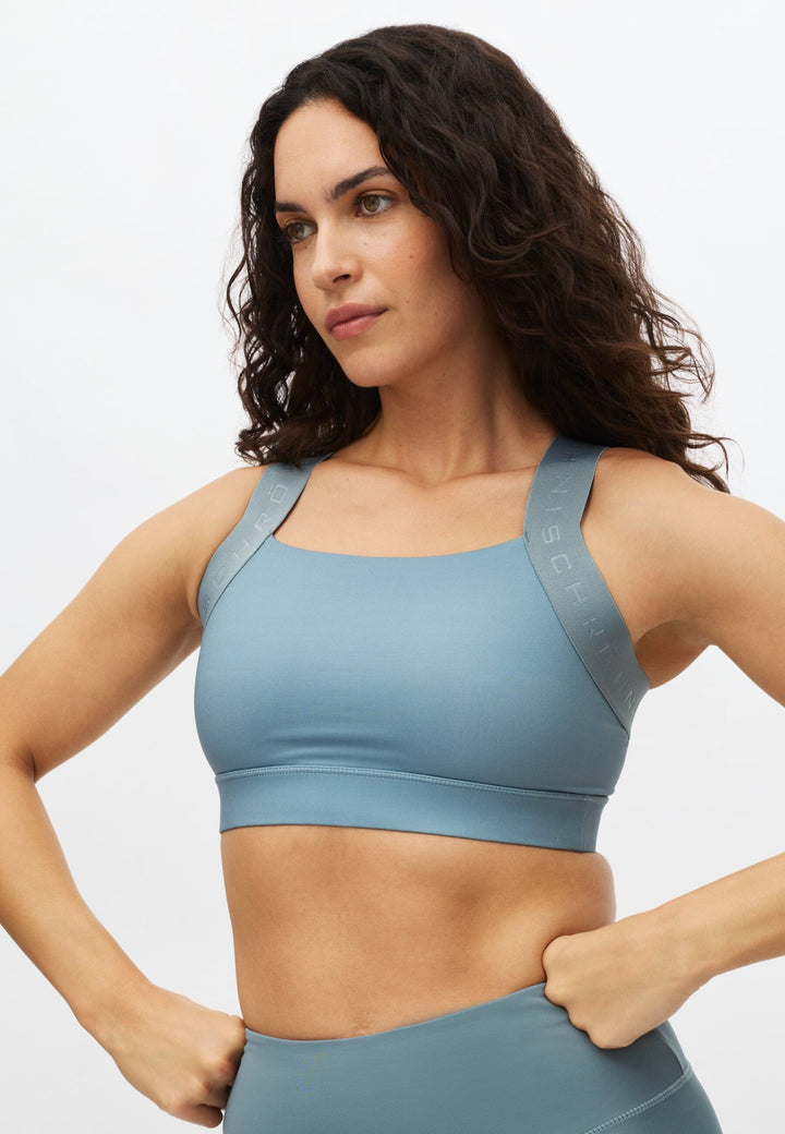 Kay Sports Bra - Recycled polyester Underwear Röhnisch Stormy Sea S