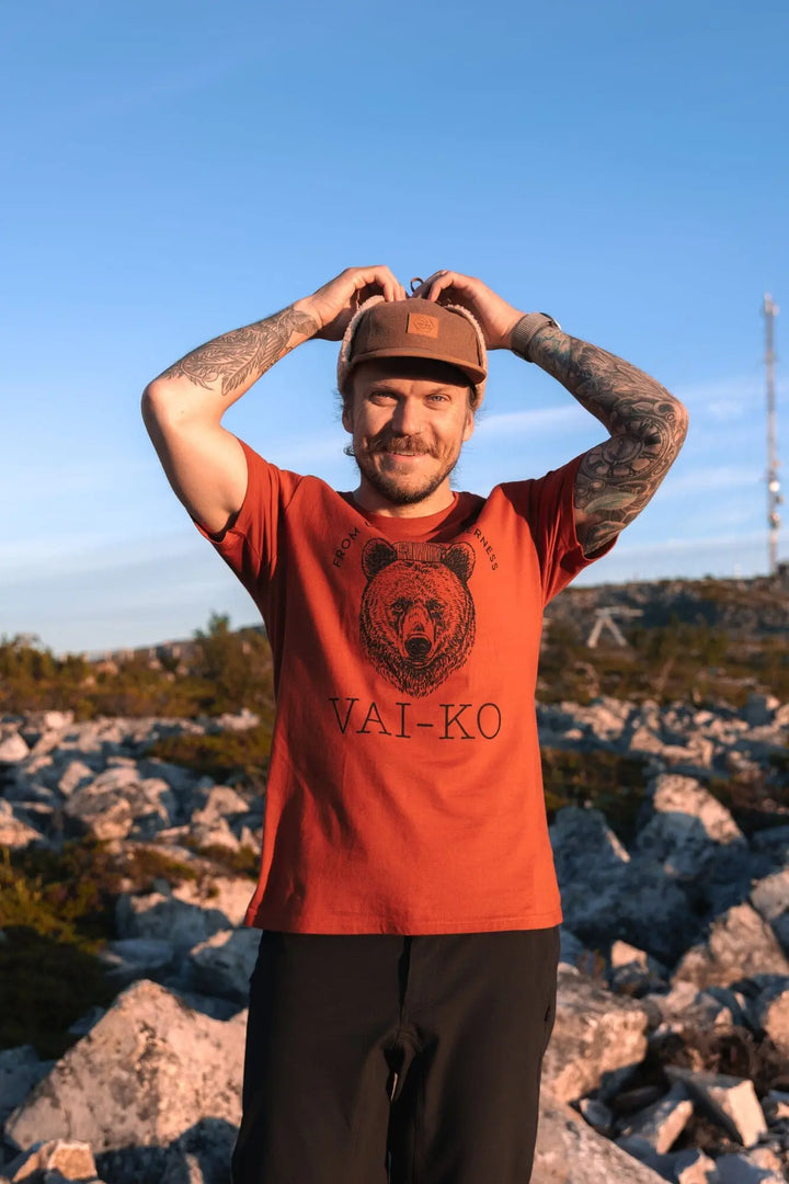 Kultakero Earflap Cap - Recycled Wool & Recycled Polyester Headwear VAI-KØ