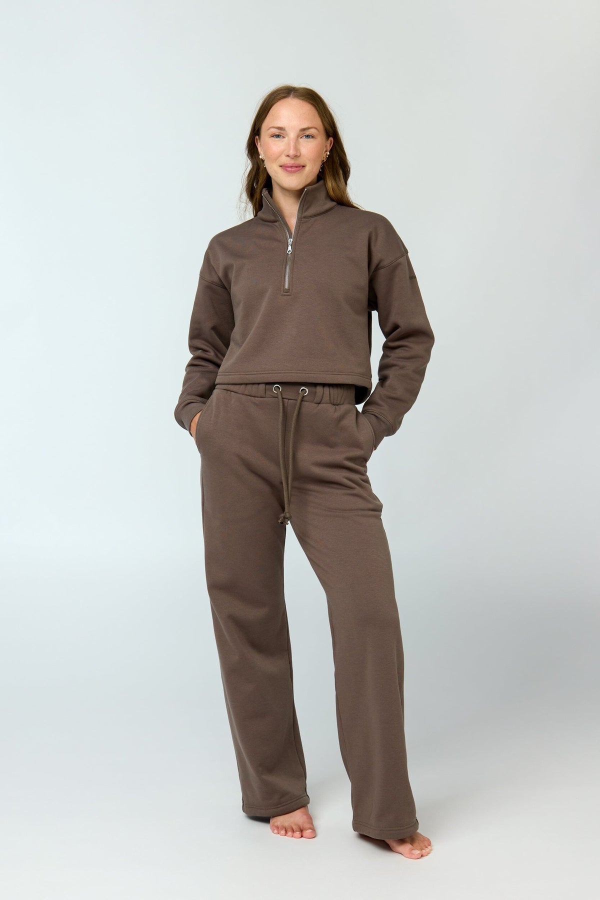 Millie Straight Leg Sweatpant Shirt Girlfriend Collective