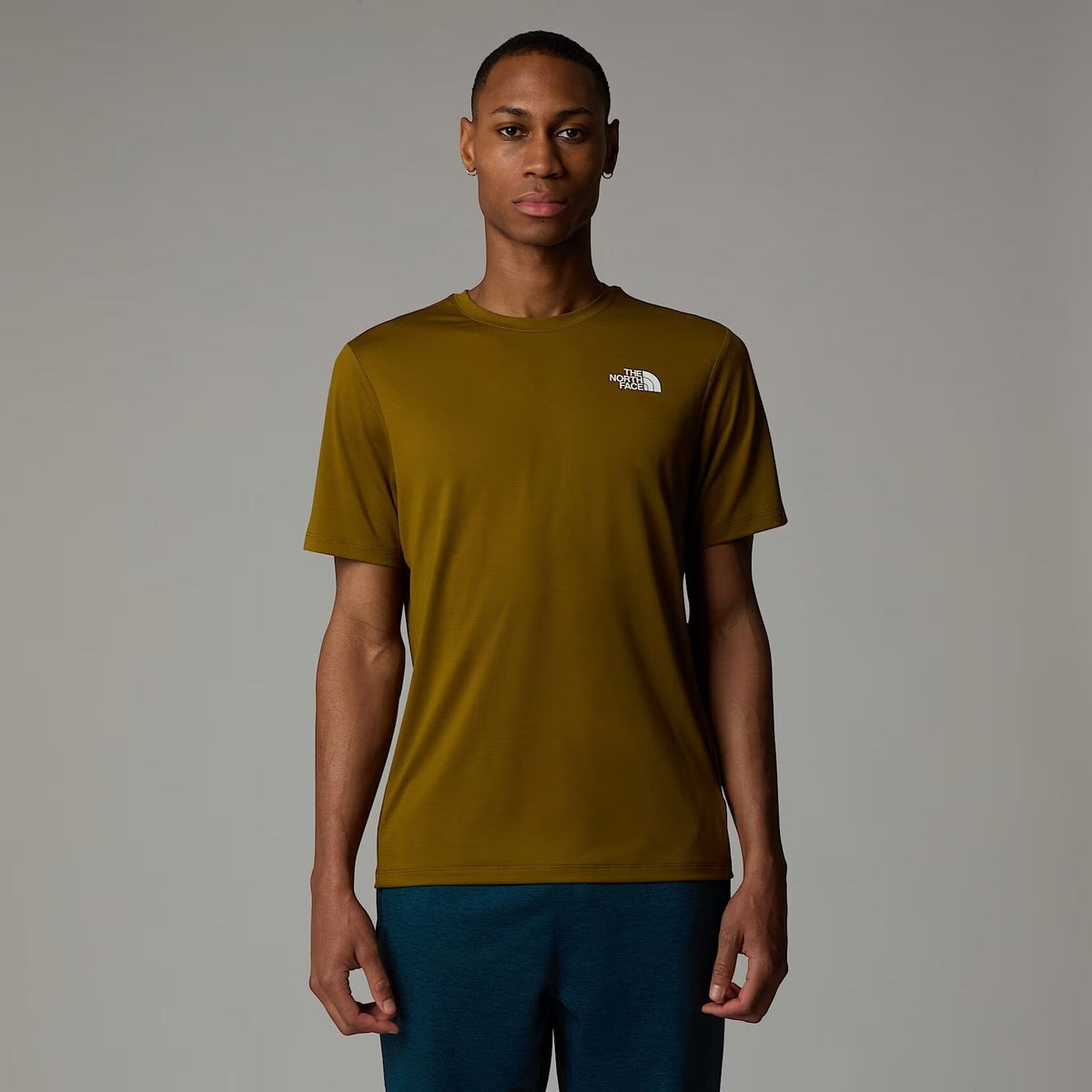 M's 24/7 S/S Regular Tee - Recycled polyester Shirt The North Face Moss Green M