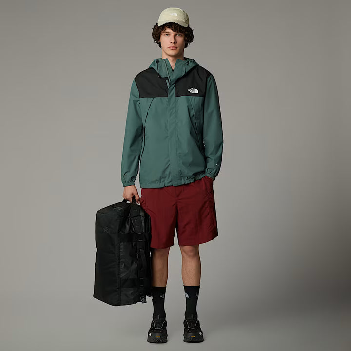 The North Face M's Antora Shell Jacket - Recycled Polyester & Nylon Duck Green TNF Black Jacket