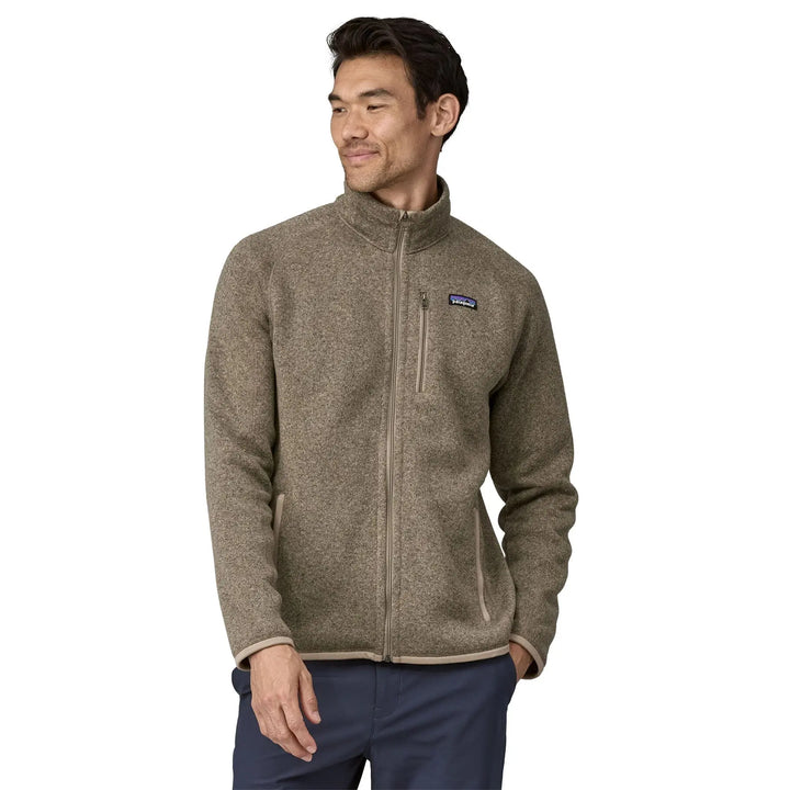 M's Better Sweater Fleece Jacket - 100 % recycled polyester Shirt Patagonia Seabird Grey S