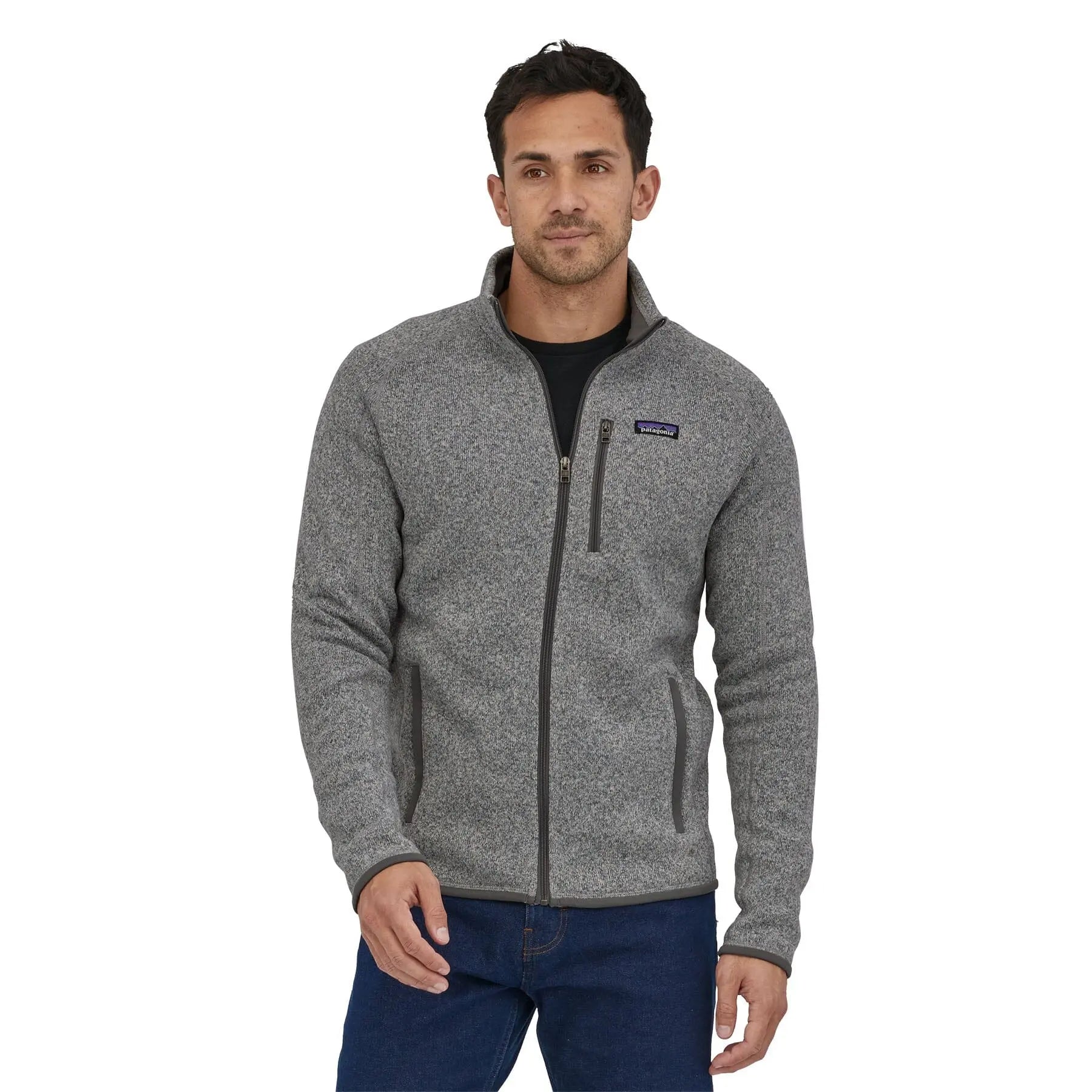 M's Better Sweater Fleece Jacket - 100 % recycled polyester Shirt Patagonia Stonewash S