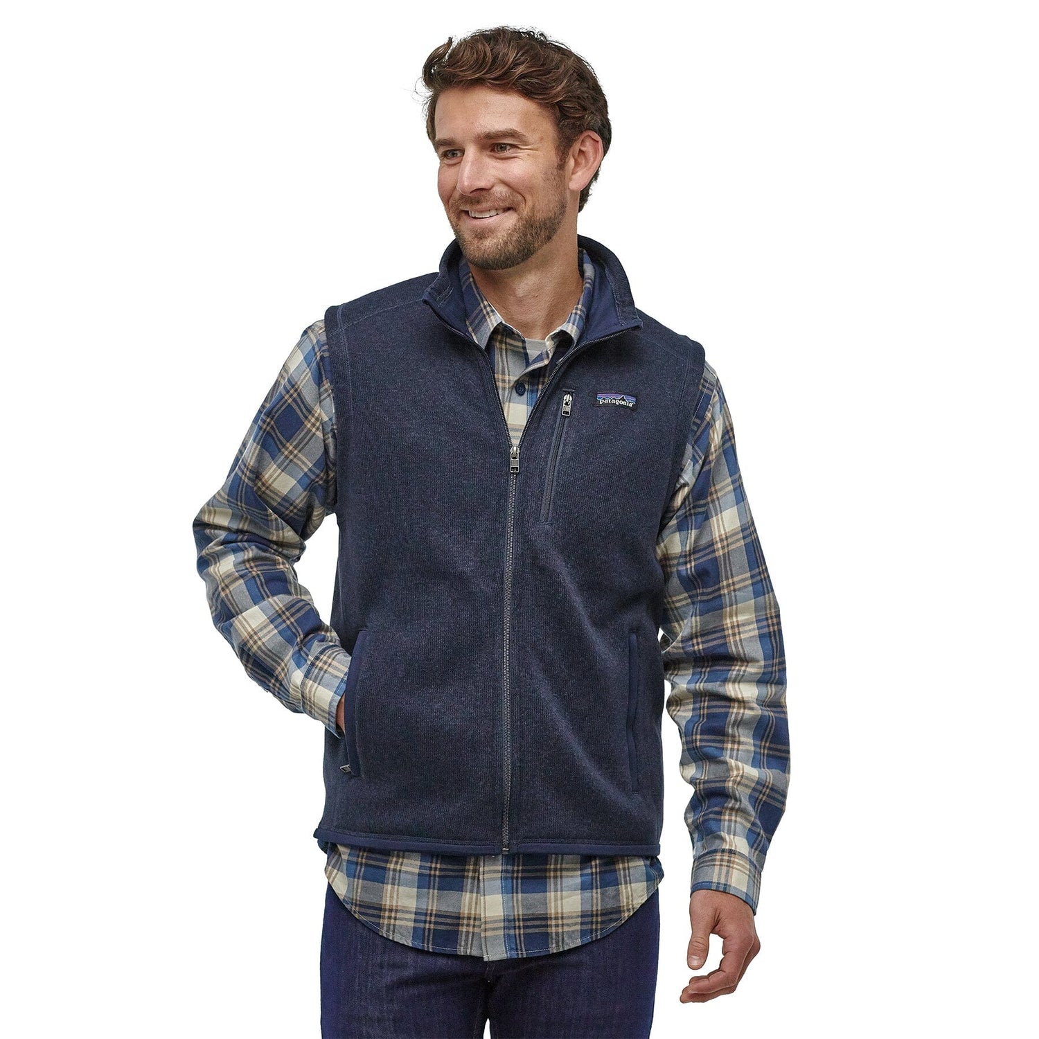 Patagonia - M's Better Sweater Vest - 100% recycled polyester - Weekendbee - sustainable sportswear