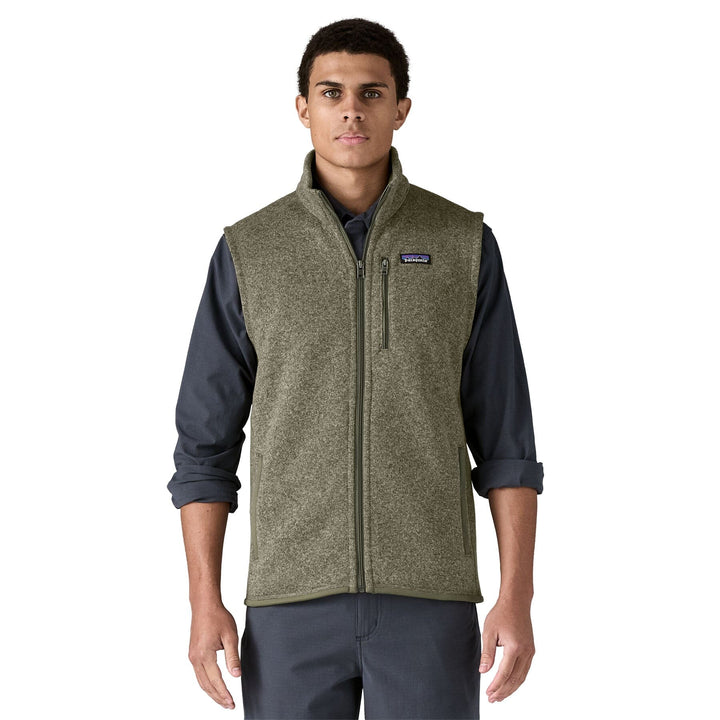 M's Better Sweater Vest - 100% recycled polyester Shirt Patagonia River Rock Green S