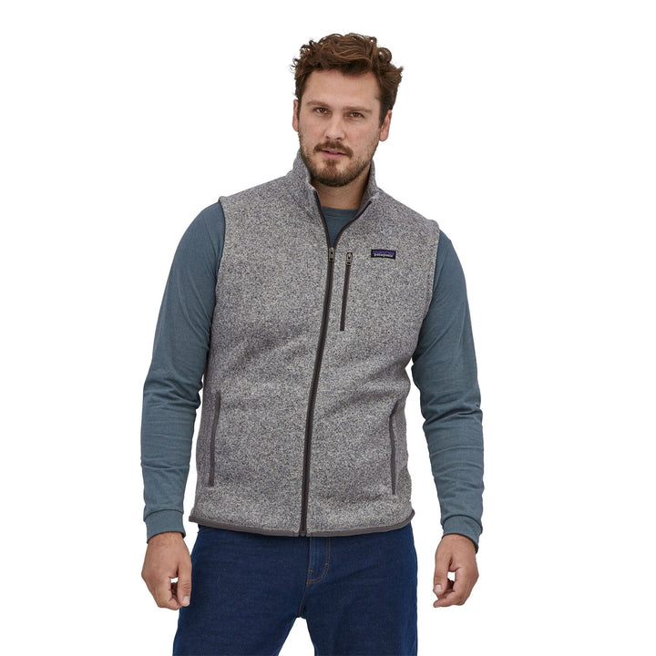 M's Better Sweater Vest - 100% recycled polyester Shirt Patagonia Stonewash S