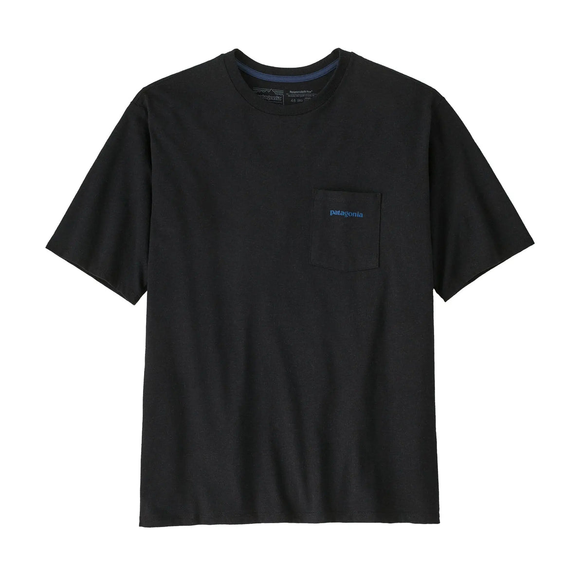 M's Boardshort Logo Pocket Responsibili-Tee - Recycled Cotton & Recycled Polyester Shirt Patagonia