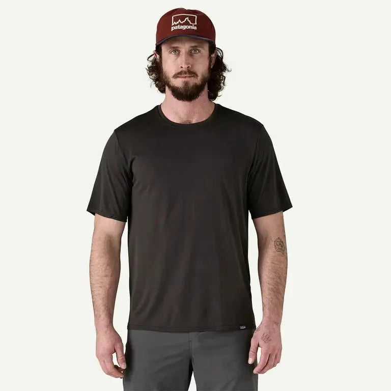M's Cap Cool Daily Shirt - Recycled Polyester Shirt Patagonia Black S