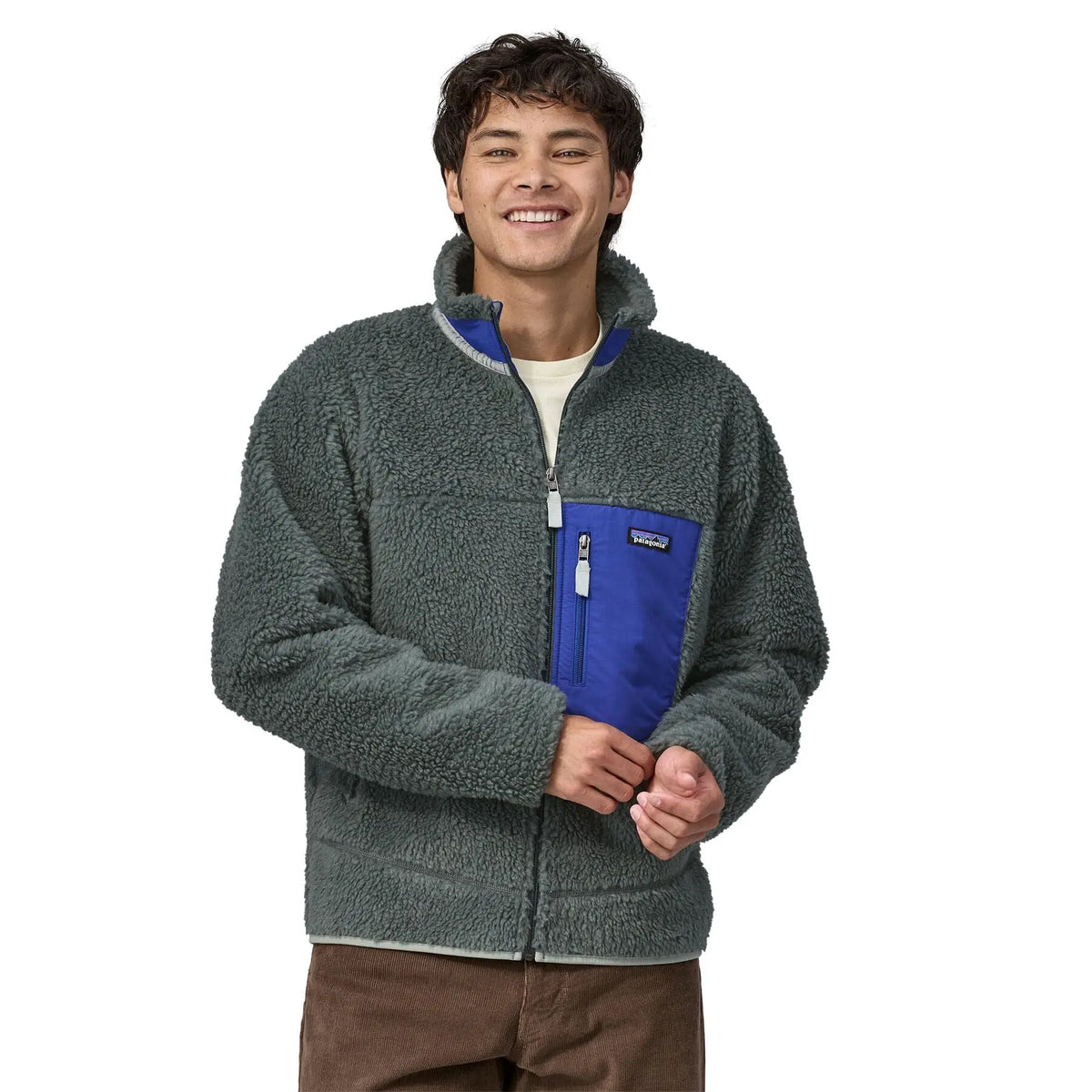 M's Classic Retro-X Fleece Jacket - Recycled Polyester Jacket Patagonia Nouveau Green S