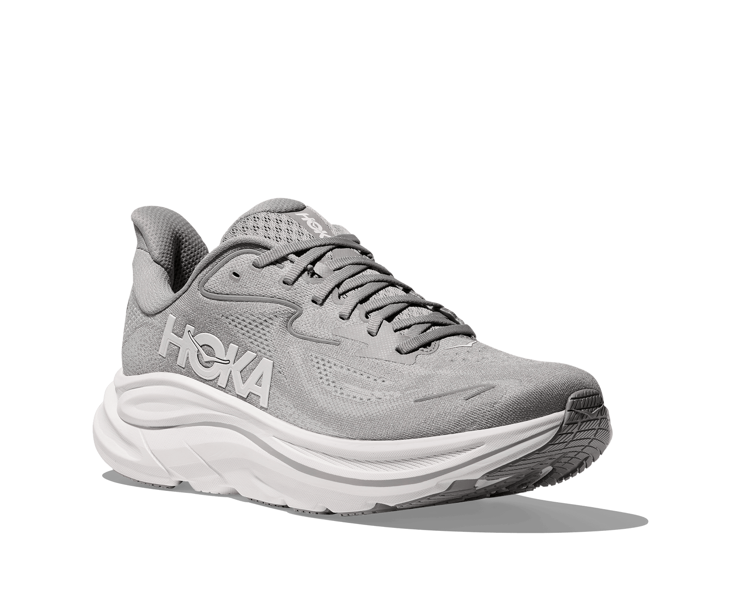HOKA M's Clifton 10 Stellar Grey Stardust Shoes