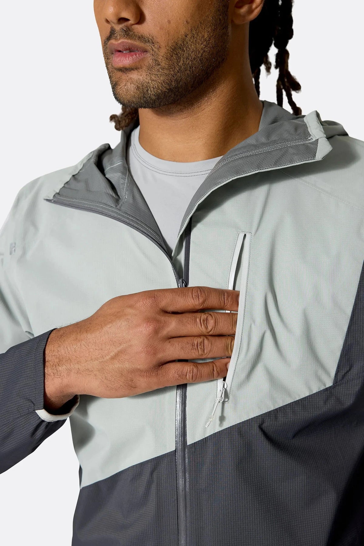 M's Downpour Trail Light Waterproof Jacket - Recycled polyester Jacket Rab