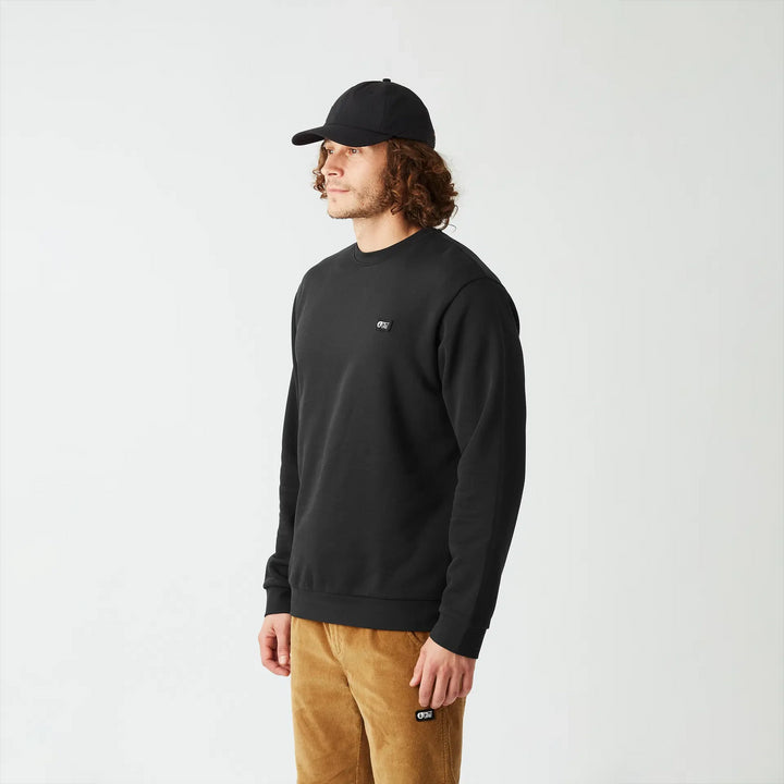 M's Essential Crew Shirt Picture Organic Black S