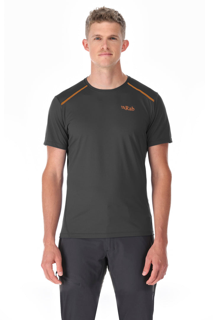 M's Force T-shirt - Recycled polyester & polyester Shirt Rab Graphene M