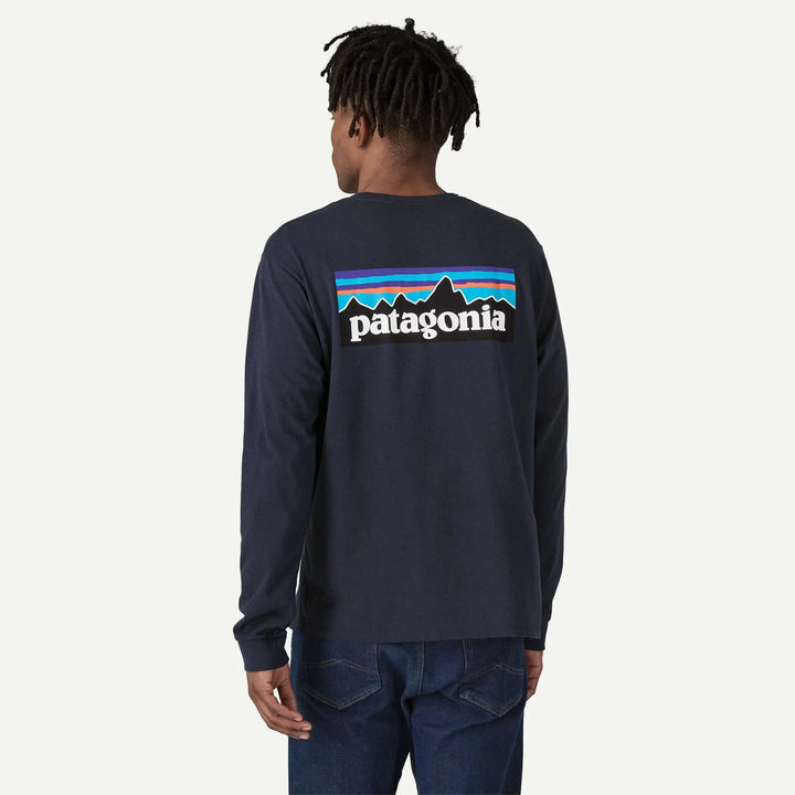 M's Long-Sleeved P-6 Logo Responsibili-Tee® - Recycled Polyester Shirt Patagonia