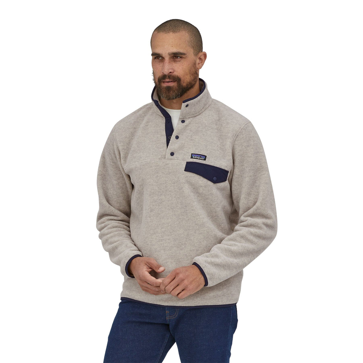 M's LW Synch Snap-T Fleece Pullover - 100% Recycled Polyester Shirt Patagonia