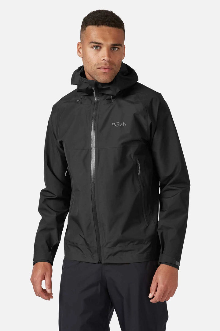 M's Namche Paclite Jacket - 100% recycled fabric Jacket Rab Black M