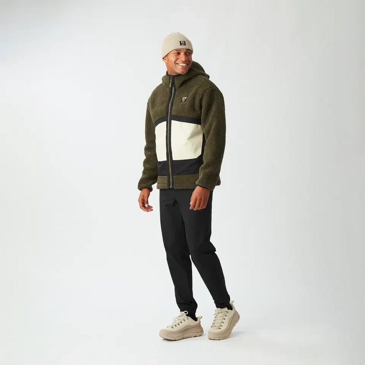 M's Pemberton Zip Fleece Hood - Recycled Polyester Shirt Picture Organic