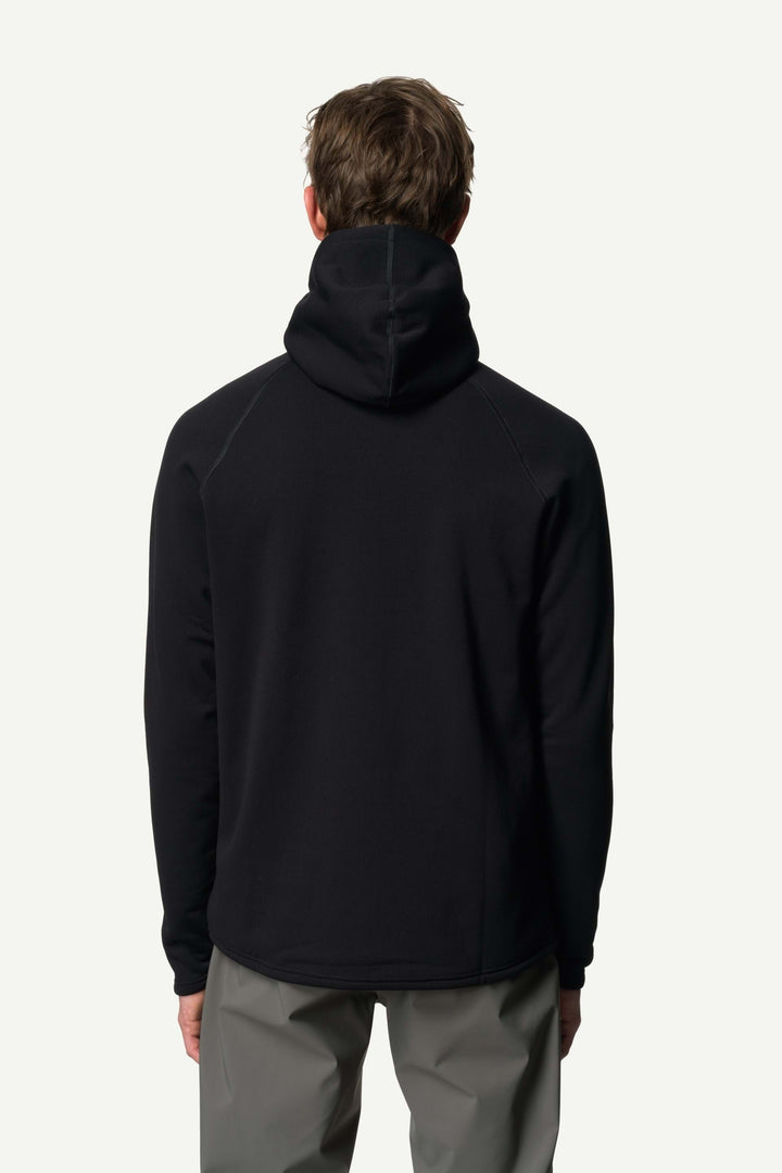 M's Power Up Houdi - Bluesign® certified PET-fleece Shirt Houdini