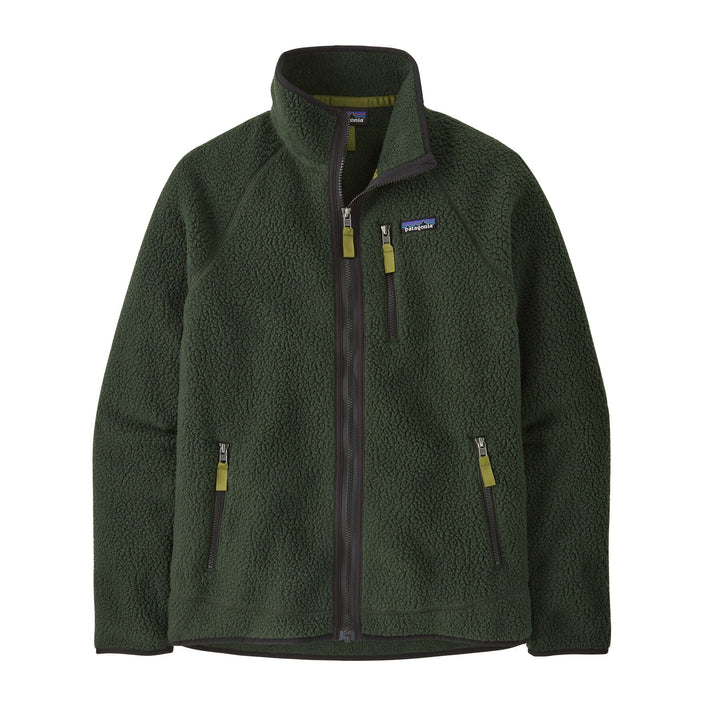 Patagonia M's Retro Pile Jacket - 100 % Recycled Polyester Old Growth Green Jacket