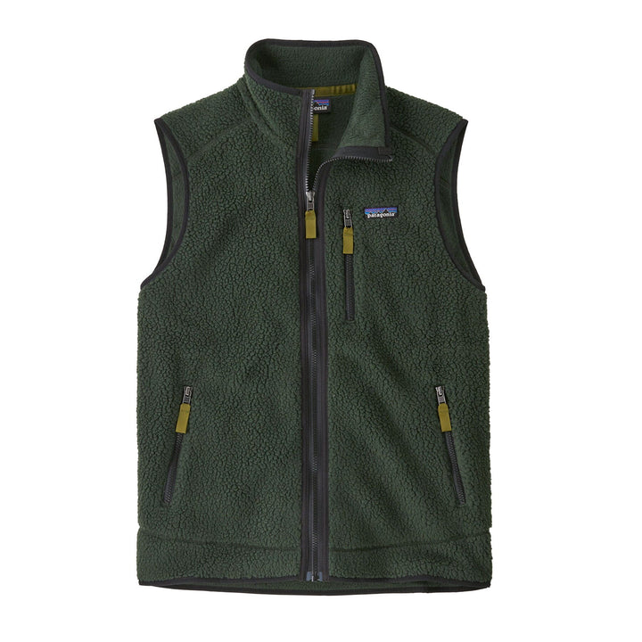 Patagonia M's Retro Pile Vest - Recycled polyester Old Growth Green Jacket