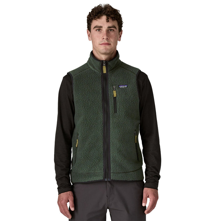 Patagonia M's Retro Pile Vest - Recycled polyester Old Growth Green Jacket