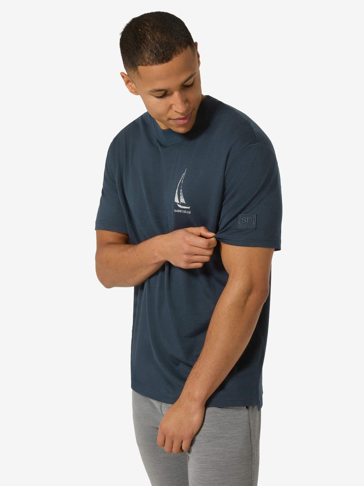 M's Sailing Boat BIO Tee Shirt Supernatural