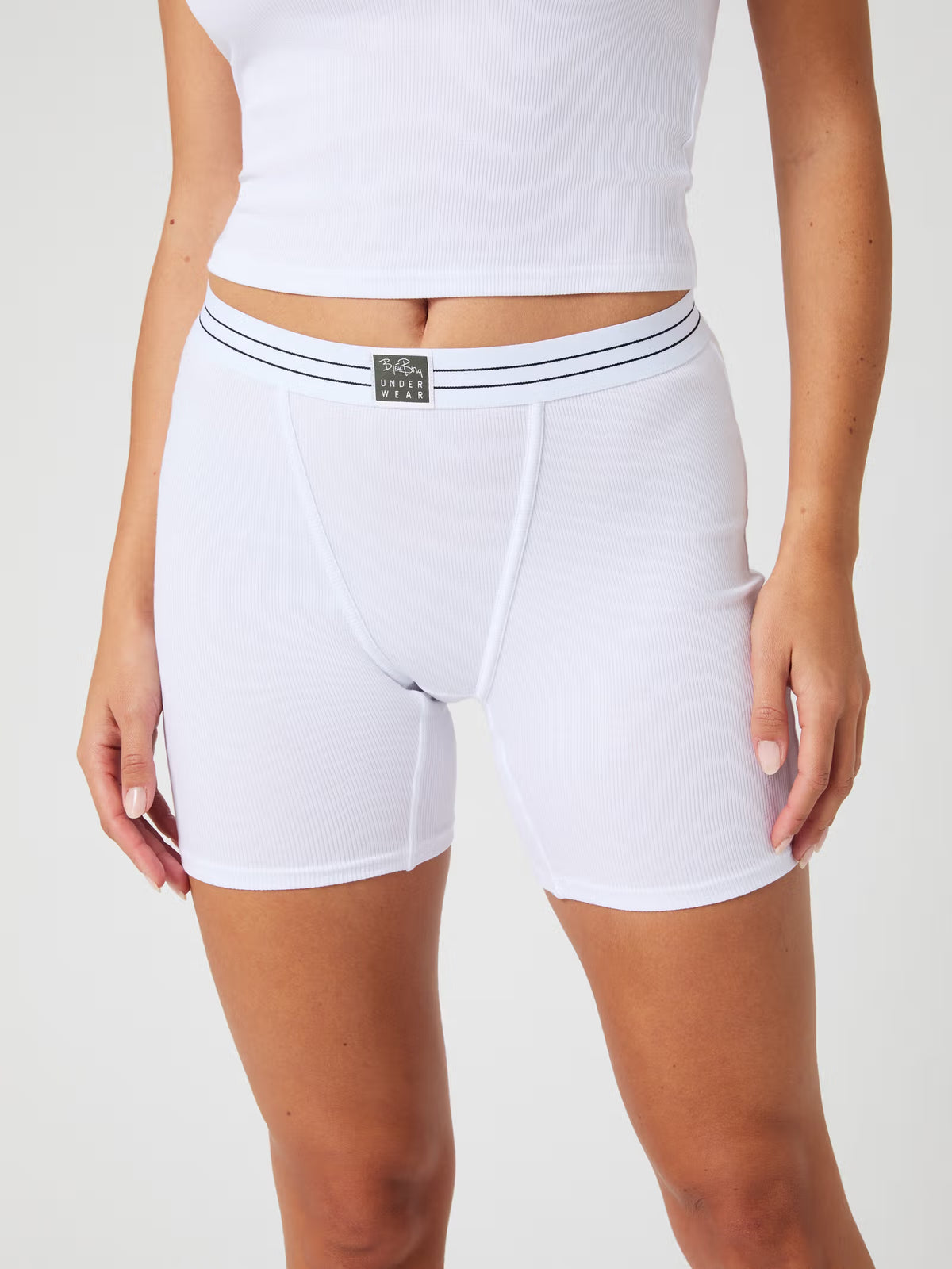 Original Rib Boxers Underwear Björn Borg White XS