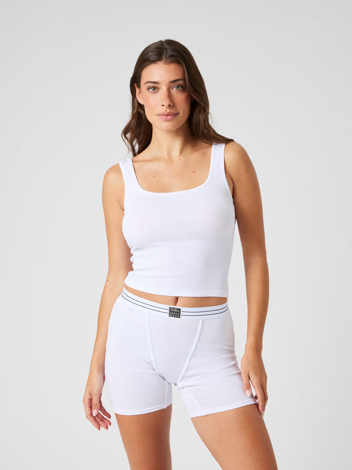 Original Rib Tank Shirt Björn Borg Brilliant White XS