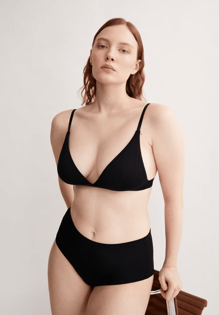 Osilaa Bralette - TENCEL™ Modal mix Underwear Armedangels Black S