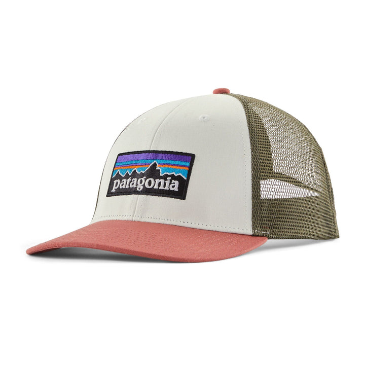 Patagonia P-6 LoPro Trucker Cap - Organic Cotton Birch White Headwear