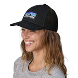 P-6 LoPro Trucker Cap - Organic Cotton Headwear Patagonia Black