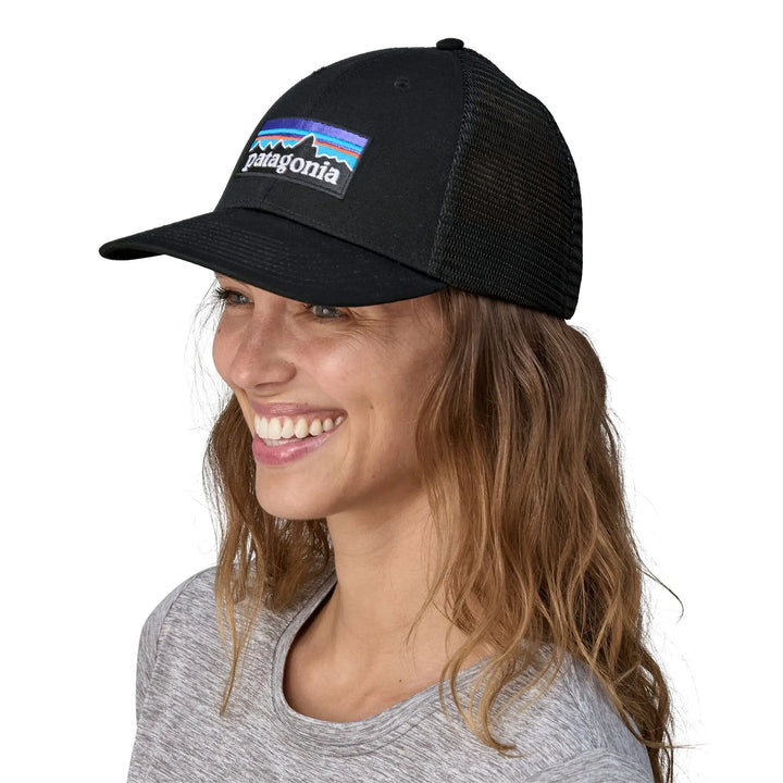 P-6 LoPro Trucker Cap - Organic Cotton Headwear Patagonia Black