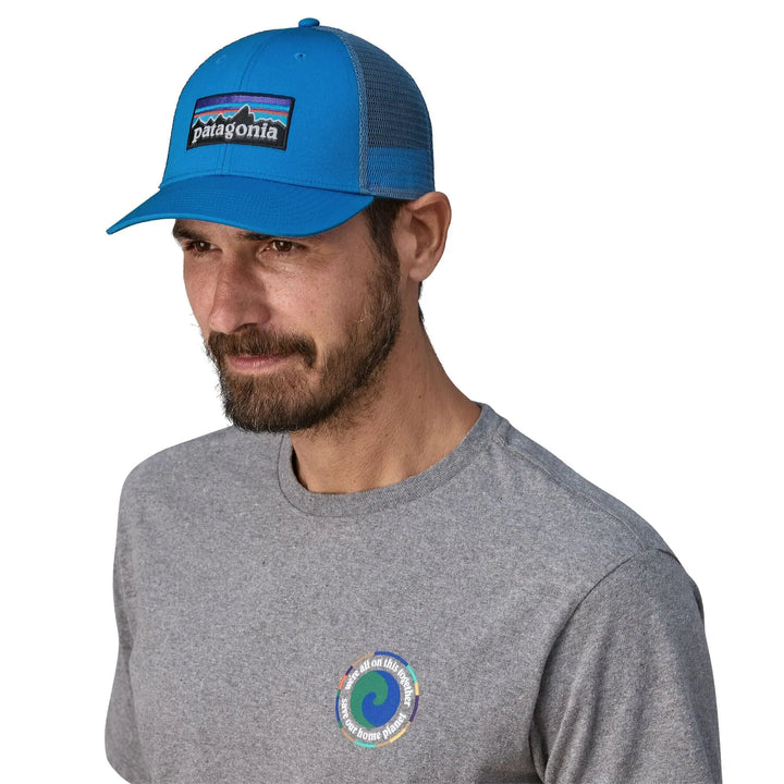 P-6 LoPro Trucker Cap - Organic Cotton Headwear Patagonia Vessel Blue