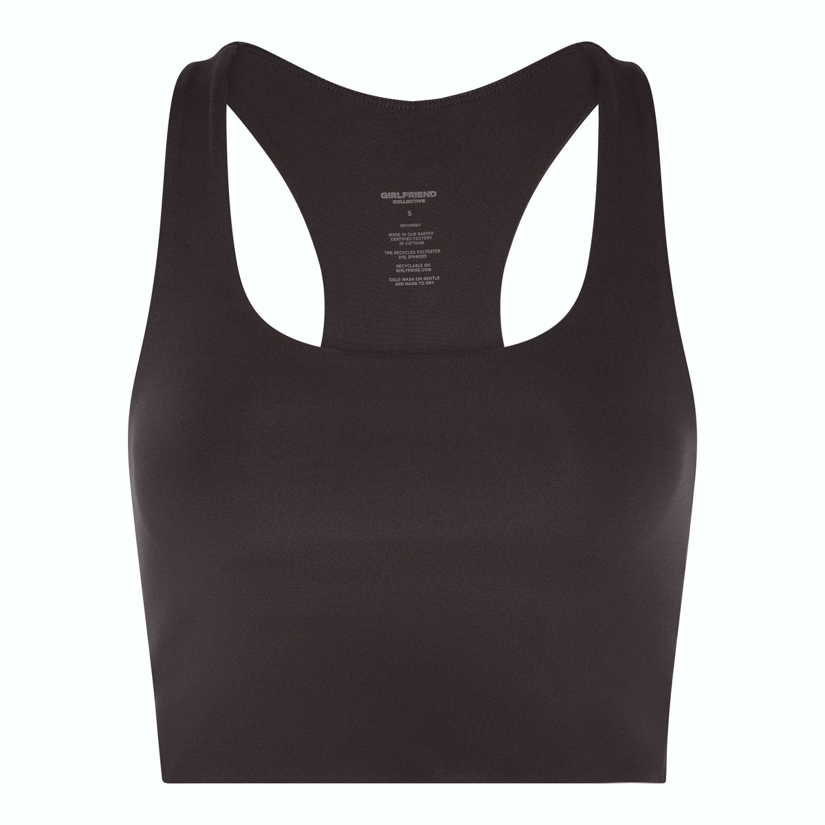 Paloma Classic Sports Bra - Made from recycled plastic bottles Underwear Girlfriend Collective