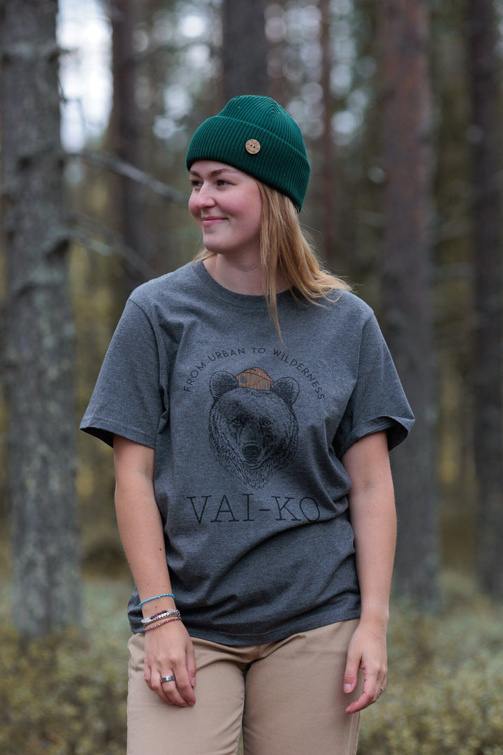 Party Bear T-shirt - Organic Cotton Shirt VAI-KØ