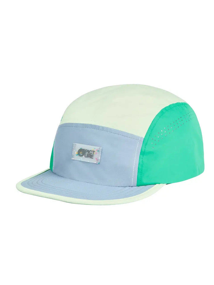 Patchwork Cap Headwear Picture Organic Green