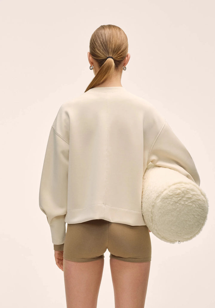 Peachy Crew Neck Shirt Casall