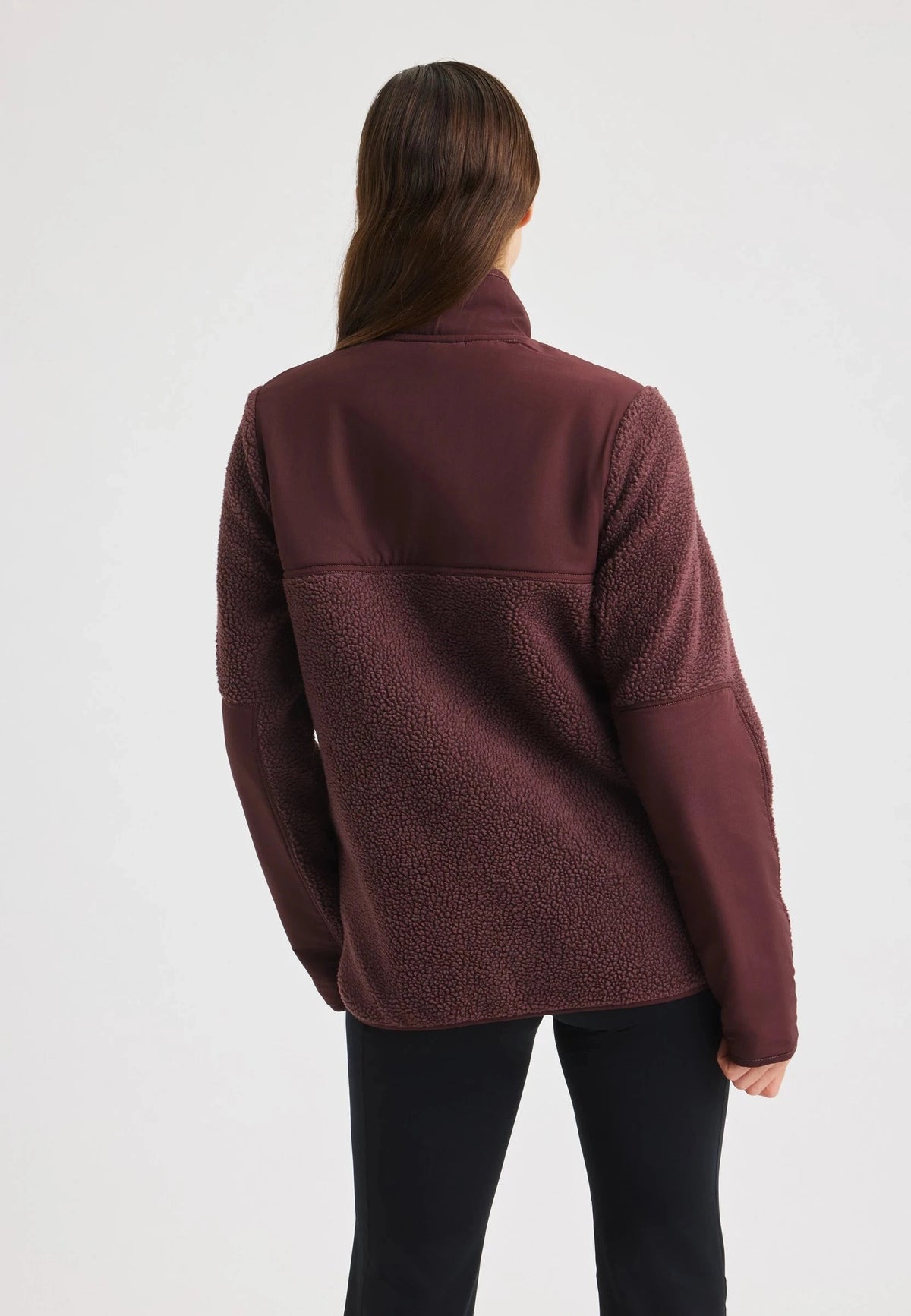 Röhnisch Phoebe Pile Jacket- Recycled polyester Huckleberry Jacket