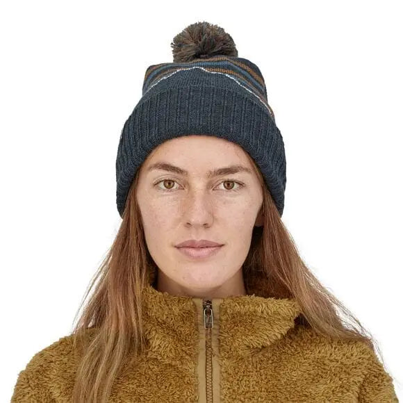 Powder Town Beanie -100% Recycled Polyester Headwear Patagonia