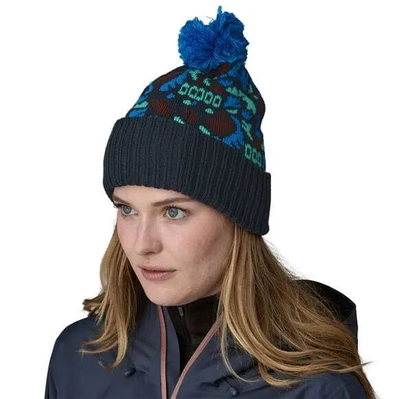Powder Town Beanie -100% Recycled Polyester Headwear Patagonia