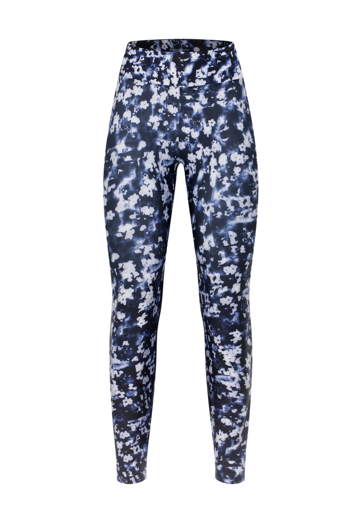 Printed High Waist Tights Pants Röhnisch