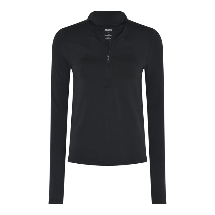 Reset Long Sleeve Mock Neck, Half Zip Shirt Girlfriend Collective