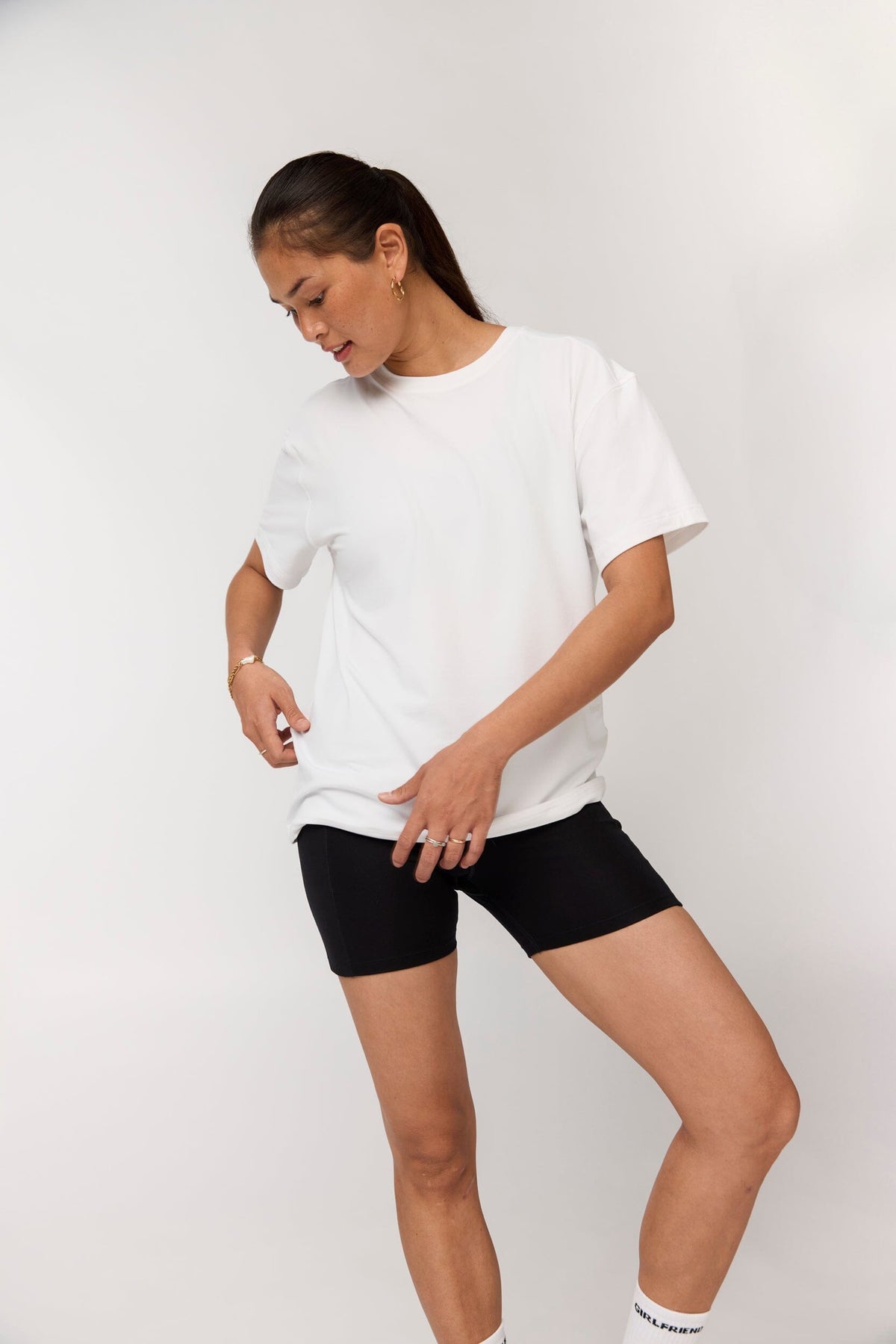 ReSet Relaxed Workout Tee - Recycled PET Shirt Girlfriend Collective