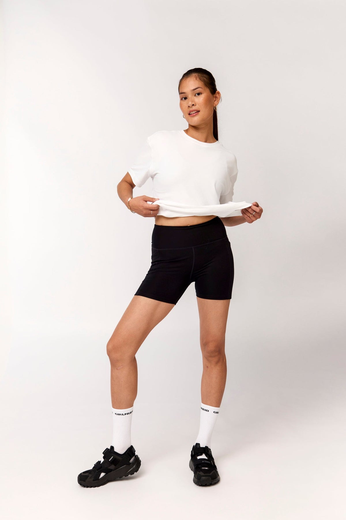 ReSet Relaxed Workout Tee - Recycled PET Shirt Girlfriend Collective