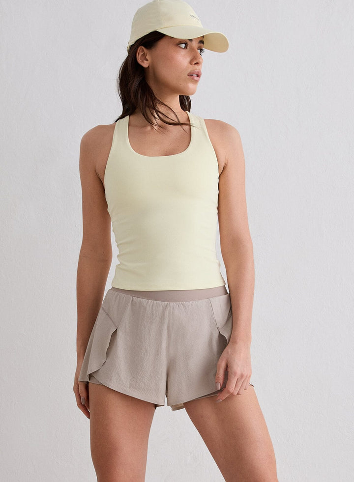 Running Shorts Shorts Aimn Dark Clay XS